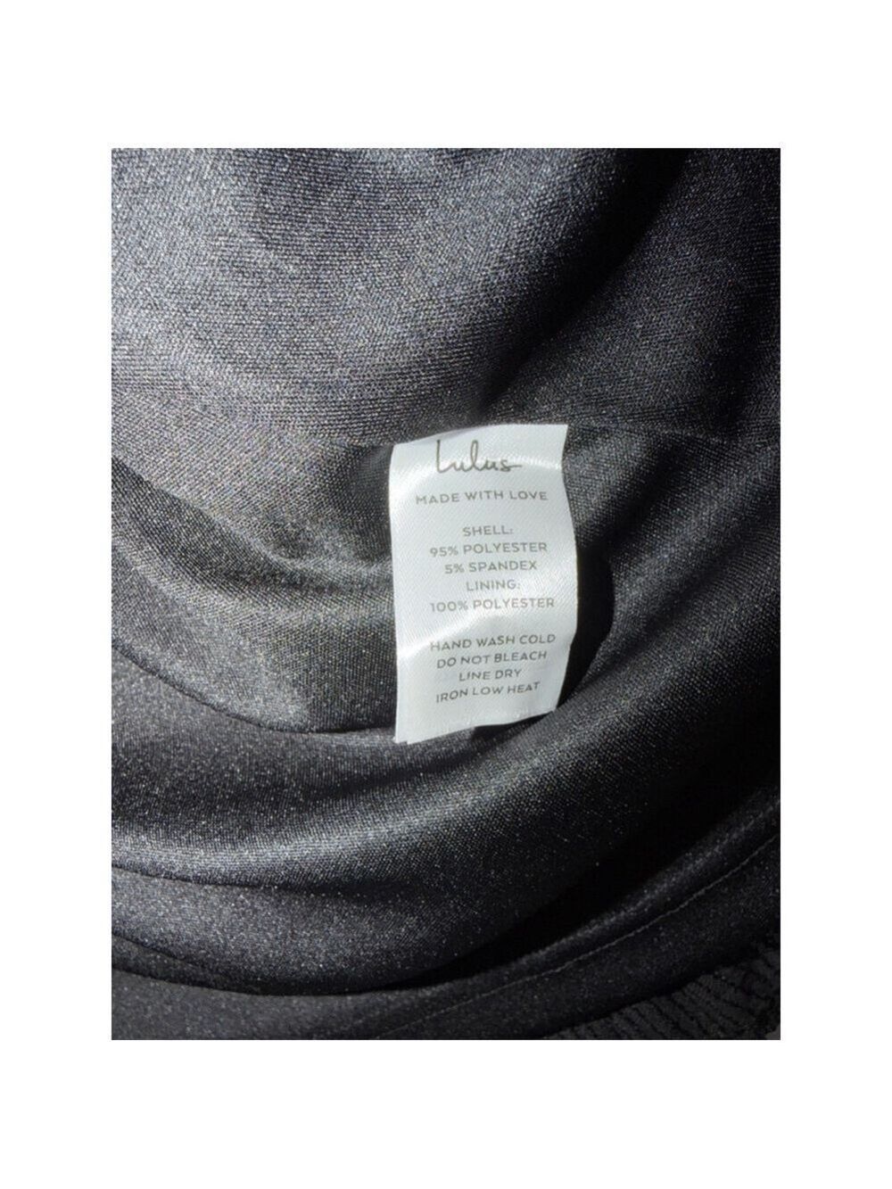 NWT Lulus Black Sequin Mini Dress - Large - Picture 8 of 11